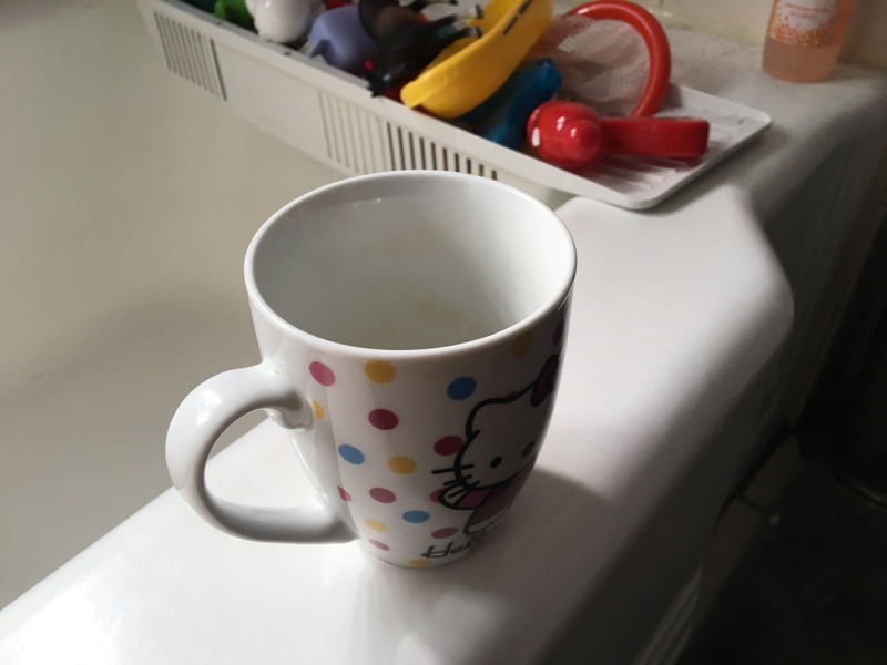 Manly coffee mug is manly